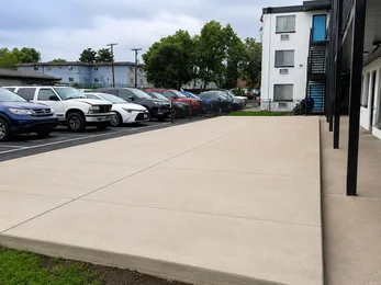 Lost Creek Apartments parking lot
